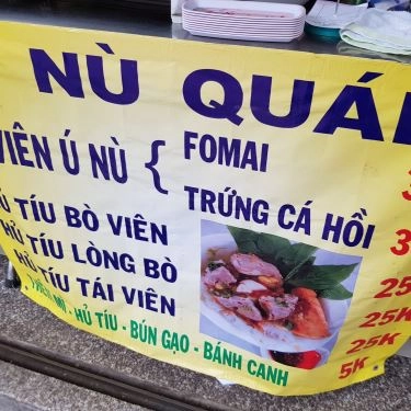 Thực đơn- Quán Ăn Bò Viên Ú Nù