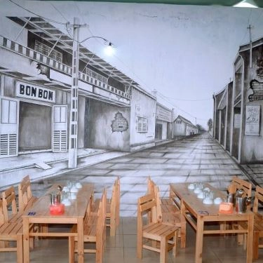 Không gian- Quán Ăn Lẩu Nướng Bon Bon