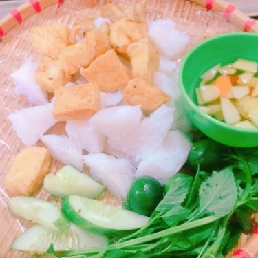 Món ăn- Quán Ăn Bống Xinh - Bún Chả, Bún Đậu Mẹt & Bánh Đa Cá