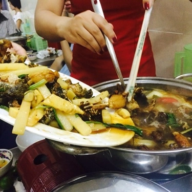 Món ăn- Quán Ăn Bốp Bin - Lẩu Ếch