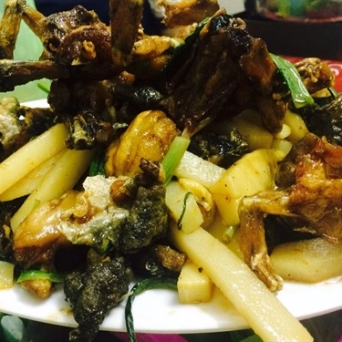 Món ăn- Quán Ăn Bốp Bin - Lẩu Ếch