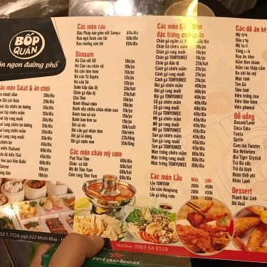Món ăn- Quán Ăn Bốp Quán - Món Ngon Đường Phố