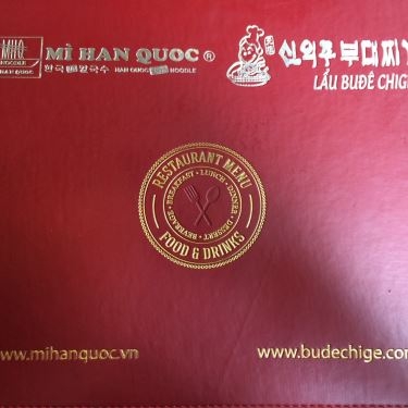 Thực đơn- Nhà Hàng Bude Chige - Lẩu Hàn Quốc