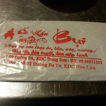 Tổng hợp- Quán Ăn Bụi - Ốc Lẩu