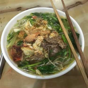 Món ăn- Quán Ăn Cô Hậu - Bún, Bánh Đa Cù Kỳ Gia Truyền