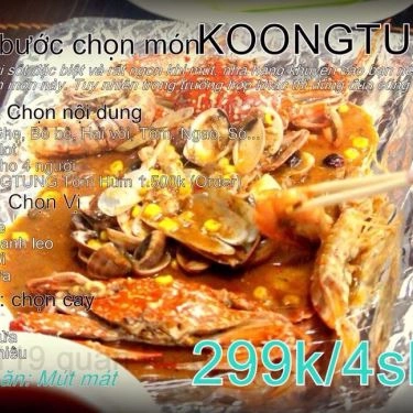 Thực đơn- Quán Ăn Bủn Koong Tung - Phá Lấu, Lẩu & Nướng
