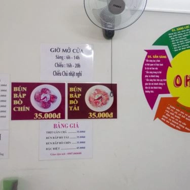 Tổng hợp- Quán Ăn O Hồng - Bún Bắp Bò - Trương Quốc Dung