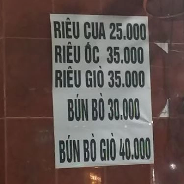Tổng hợp- Quán Ăn 24/24 - Bún Bò & Bún Riêu