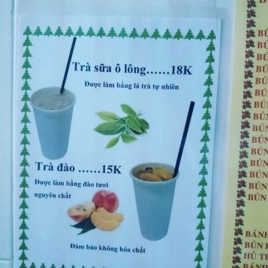 Thực đơn- Quán Ăn Bún Bò 63