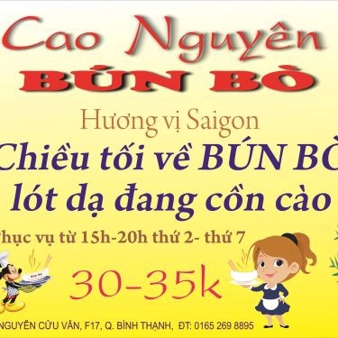 Tổng hợp- Quán Ăn Bún Bò Cao Nguyên - Nguyễn Cửu Vân
