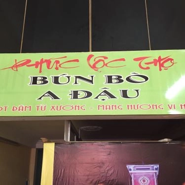 Không gian- Quán Ăn A Đậu - Bún Bò & Cháo Lòng Má Heo