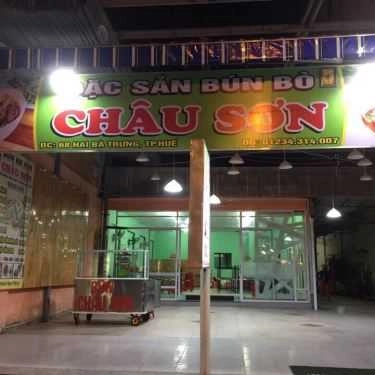 Không gian- Quán Ăn Bún Bò Châu Sơn