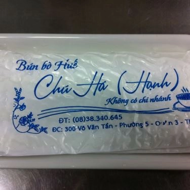 Tổng hợp- Quán Ăn Bún Bò Chú Há