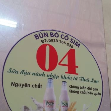 Tổng hợp- Quán Ăn Bún Bò Cô Sim