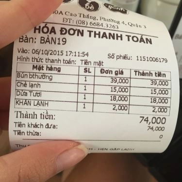 Tổng hợp- Quán Ăn Bún Bò Gánh - Cao Thắng