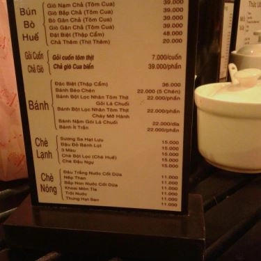 Tổng hợp- Quán Ăn Bún Bò Gánh - Cao Thắng