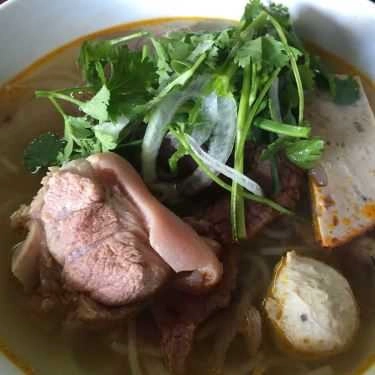 Món ăn- Bún Bò Giò Heo