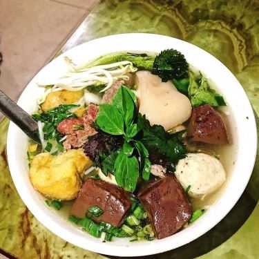 Món ăn- Bún Bò Giò Heo