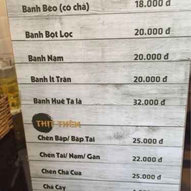 Tổng hợp- Quán Ăn Bún Bò Hẻm