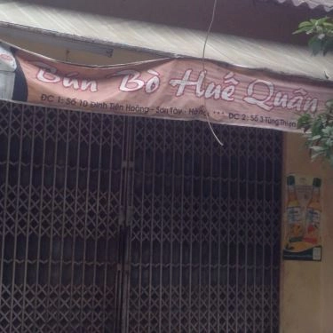 Tổng hợp- Quán Ăn Bún Bò Huế - Đinh Tiên Hoàng