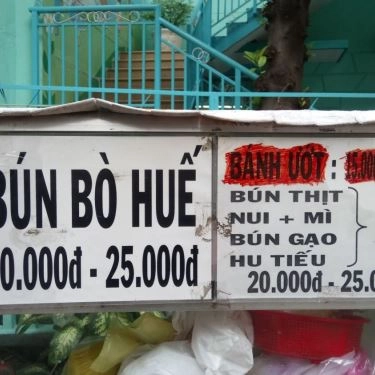 Tổng hợp- Quán Ăn Bún Bò Huế - Trần Tuấn Khải