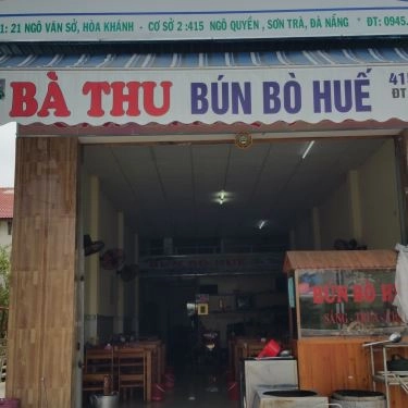 Không gian- Quán Ăn Bún Bò Huế Bà Thu - Ngô Quyền