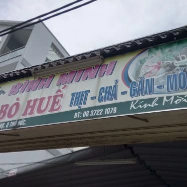 Tổng hợp- Quán Ăn Bình Minh - Bún Bò Huế