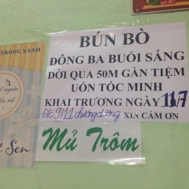 Tổng hợp- Quán Ăn Bún Bò Huế Đông Ba - Chương Dương