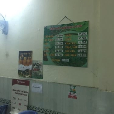 Thực đơn- Quán Ăn Bún Bò Huế Kim Long