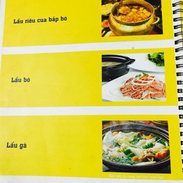 Thực đơn- Quán Ăn Nam An Quán - Ẩm Thực Huế