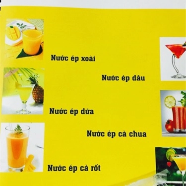 Thực đơn- Quán Ăn Nam An Quán - Ẩm Thực Huế