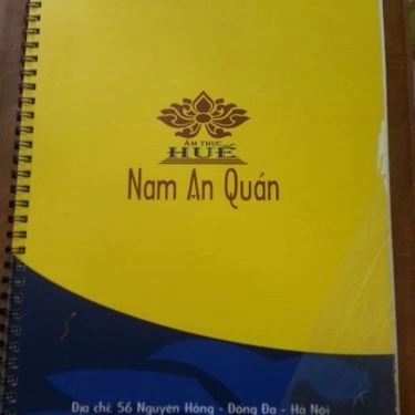 Thực đơn- Quán Ăn Nam An Quán - Ẩm Thực Huế