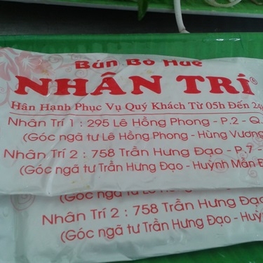 Tổng hợp- Nhà Hàng Nhân Trí 2 - Bún Bò Huế