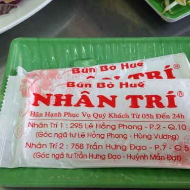 Tổng hợp- Nhà Hàng Nhân Trí 2 - Bún Bò Huế