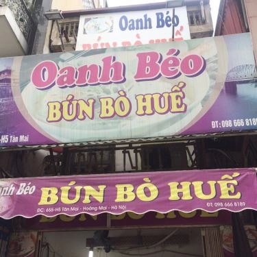 Tổng hợp- Quán Ăn Bún Bò Huế Oanh Béo - Tân Mai