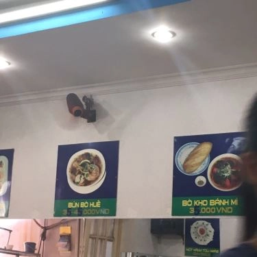 Thực đơn- Quán Ăn Bún Bò Huế Sông Hương - Nguyễn Trọng Tuyển
