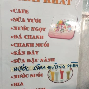 Thực đơn- Quán Ăn Bún Bò Mì Quảng