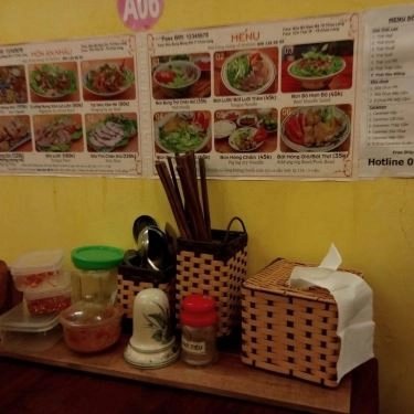 Thực đơn- Quán Ăn Bún Bò Nam Bộ - Chùa Láng