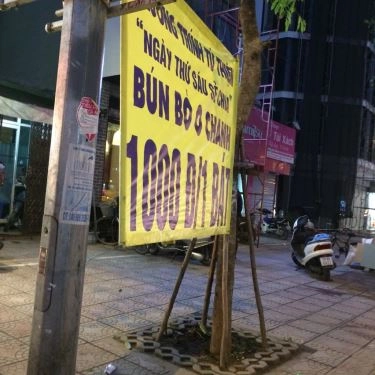 Thực đơn- Quán Ăn Bún Bò O Chanh - Ô Chợ Dừa