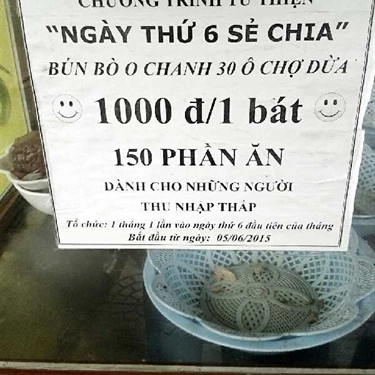 Tổng hợp- Quán Ăn Bún Bò O Chanh - Ô Chợ Dừa