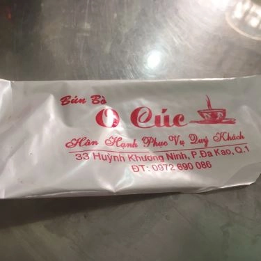 Tổng hợp- Quán Ăn Bún Bò O Cúc