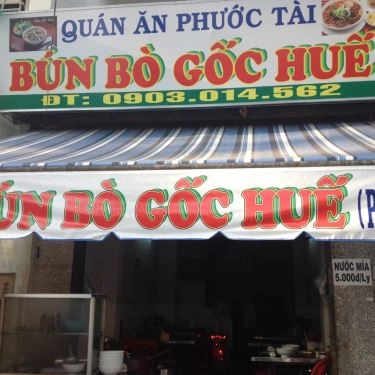 Không gian- Quán Ăn Phước Tài - Bún Bò Gốc Huế