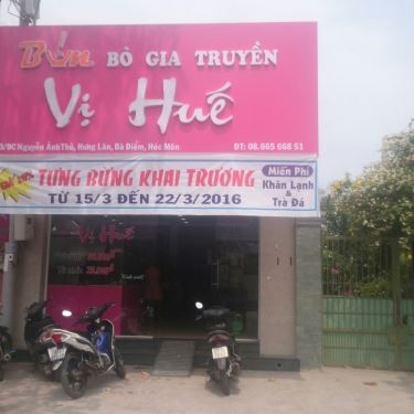 Không gian- Quán Ăn Bún Bò Vị Huế