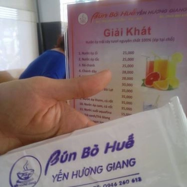Tổng hợp- Quán Ăn Yến Hương Giang - Bún Bò Huế