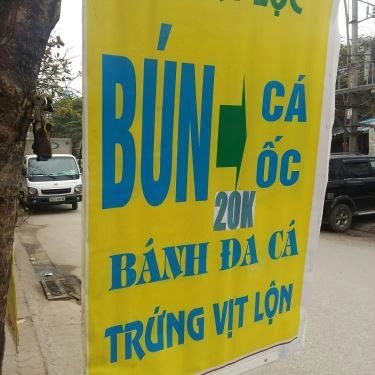 Thực đơn- Quán Ăn Minh Lộc - Bún Ốc, Bún Cá & Bánh Đa Cá
