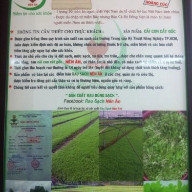 Thực đơn- Quán Ăn Bún Cá Rô Đồng Hoàng Cúc - Nguyễn Oanh