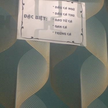 Thực đơn- Quán Ăn Bún Cá Sứa & Bánh Canh Chả Cá Nha Trang - Huỳnh Văn Bánh