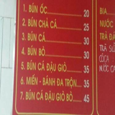 Tổng hợp- Quán Ăn Bún Cá Thanh Loan