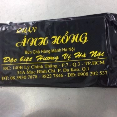 Tổng hợp- Quán Ăn Ánh Hồng - Bún Chả Hàng Mành Hà Nội - Lý Chính Thắng