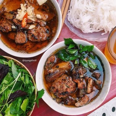 Món ăn- Quán Ăn Bún Chả - Bát Sứ